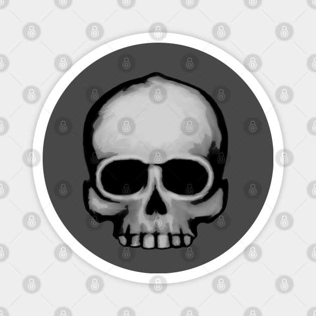 Skull Design - Dark Magnet by 4nObjx